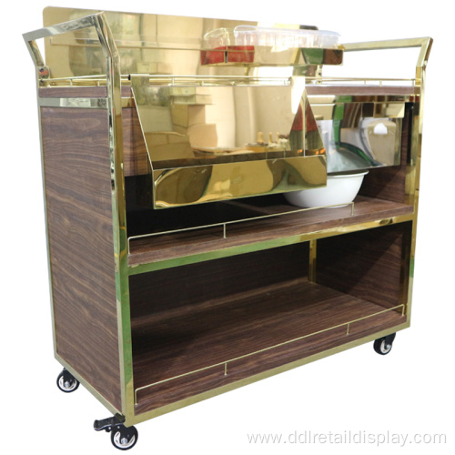 Wine Metal Promotion Trolly